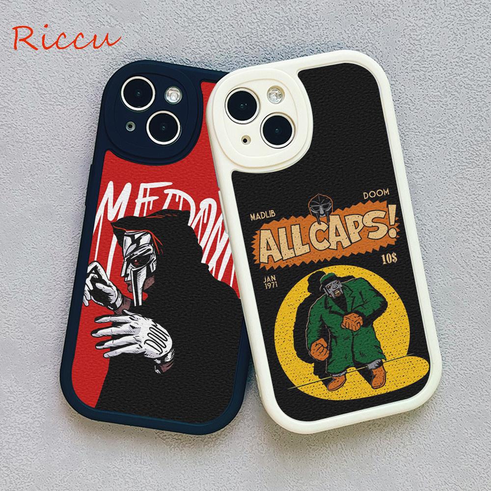 Iphone MF DOOM Rapper Telefon Kılıfı Iphone 14 13 11 12 Pro MAX 13 12MiNi 7 8 plus iphone14 XS XR Kuzu Derisi Koruyucu Kılıflar