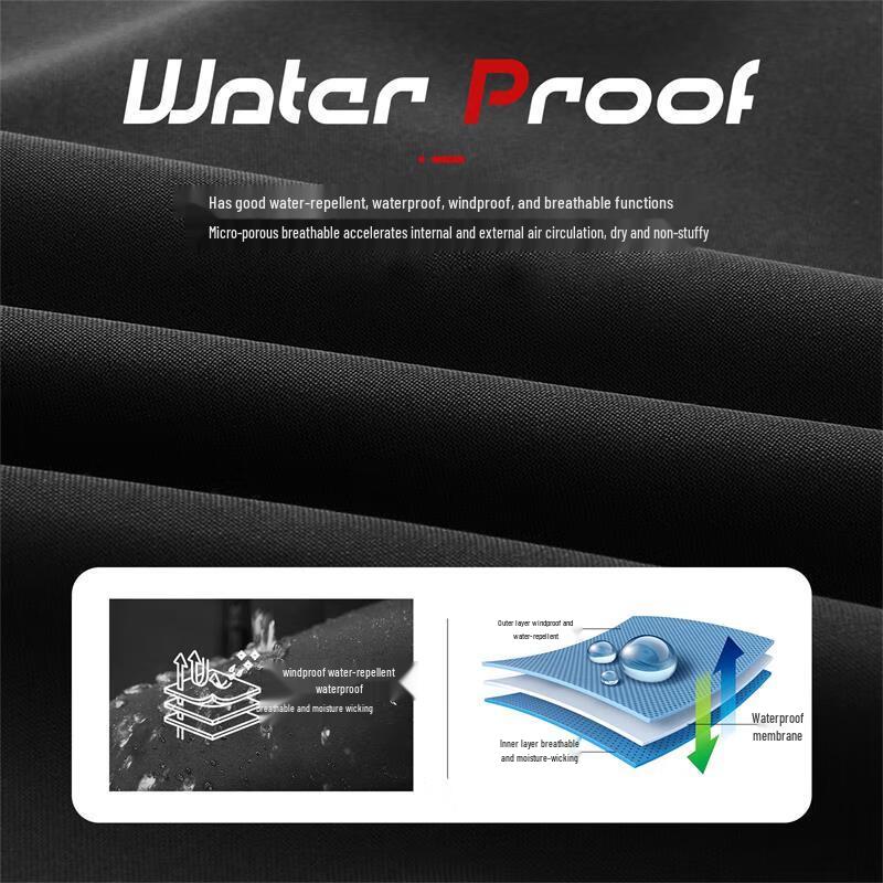 Mizuno Unisex Windproof Waterproof Hooded Outdoor Jacket