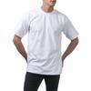 350G Algodão Masculino Algodão Pesado Manga Curta Pequena Gola Redonda Camiseta Masculina Camiseta Solta Camisetas Casuais