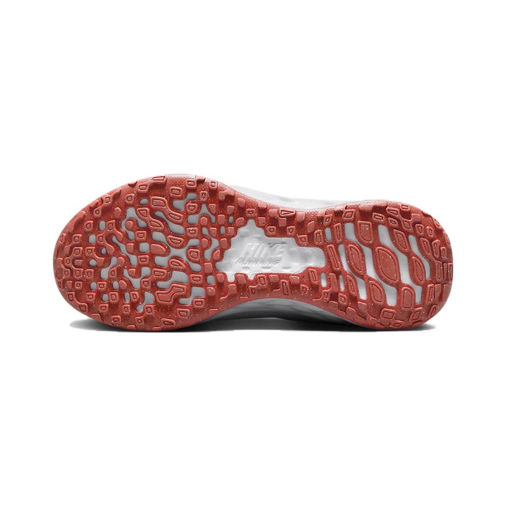 New Nike REVOLUTION 6 Cushioning Low-Top Kids' Running Shoes White Red Children Aged 3-7 Years Old DD1095-102
