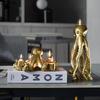 Goldene Oktopusförmige Kerzenhalter Schreibtischdekoration Romantischer Kerzenständer Wachsschmelzbrenner Kerzenständer Raum Ästhetische Dekoration