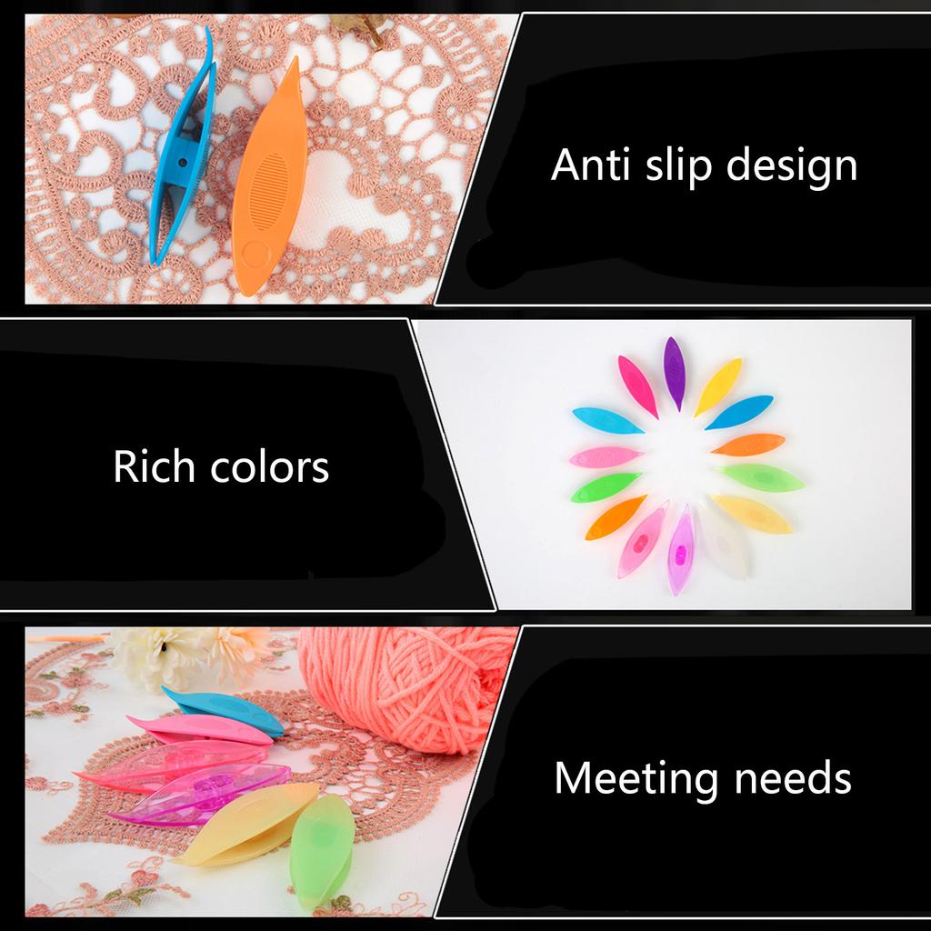 Tatting Shuttles Blondemakerverktøy Veveverktøy for DIY Håndlaget håndverk Hekle Strikke Blondelaging Kunsttilbehør