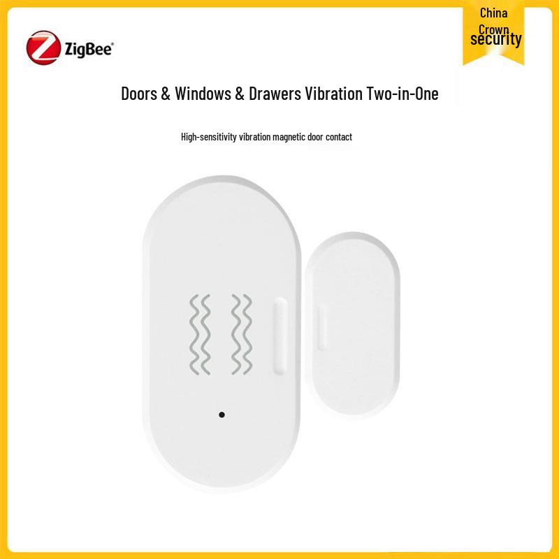 

Zigbee Door/Window Vibration Sensor, Home Assistant Compatible No