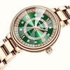 NIBOSI Diamond Dial Quartz Watch for Women Fashion Elegant Ladies Watches Stainless Steel Waterproof Women's Wristwatch