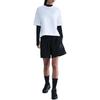 Clothing T Shirts Women's White Crew Neck HV4956-100