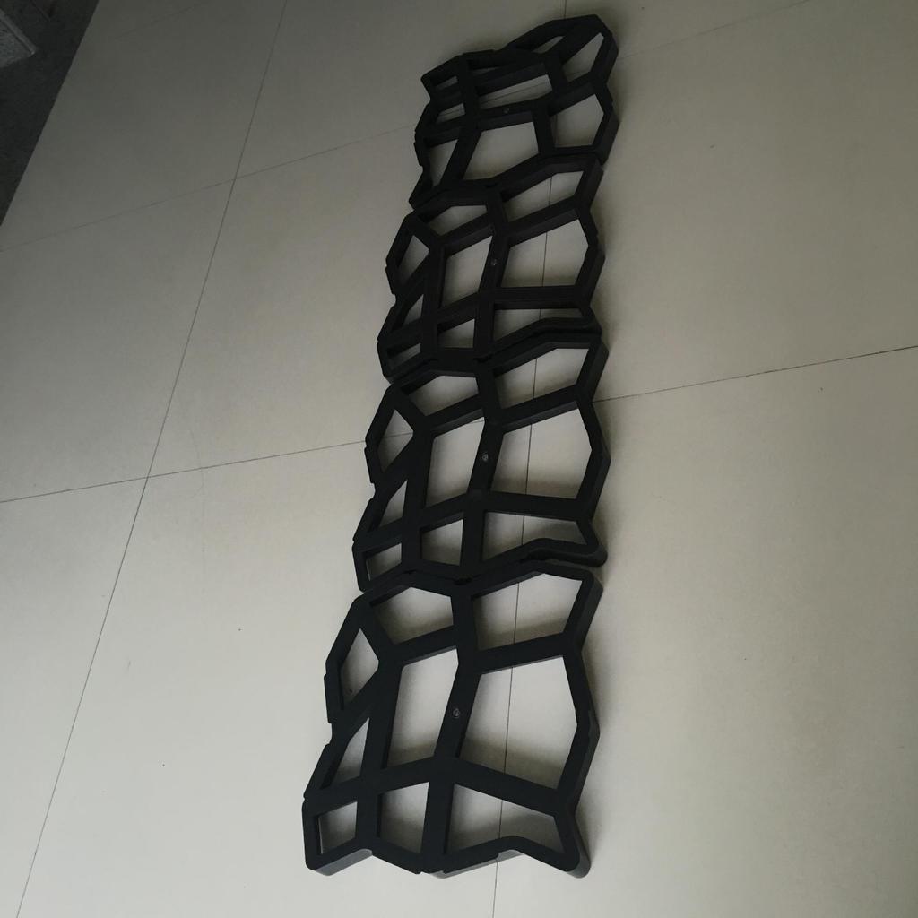 Pflastersteinform für Beton- und Granitoberflächen