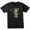 Rocket Launcher Camo Teddy Bear Scary Military Soldier Bear T-Shirt