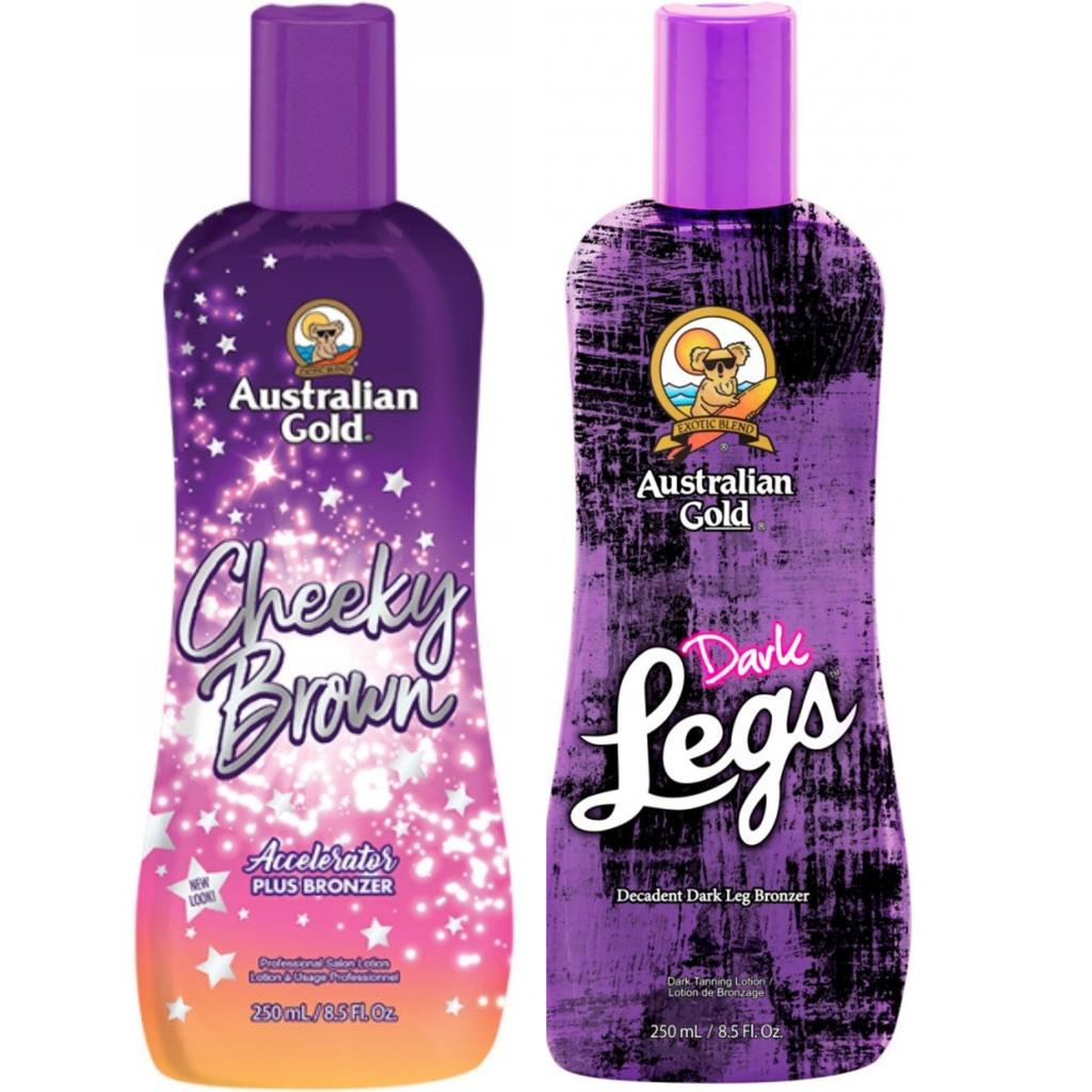 Australian Gold Cheeky Brown Bronzer + Dark Legs