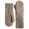 Winter Double-Layer Fleece-Lined Knitted Gloves - Thick, Warm Cycling Mittens
