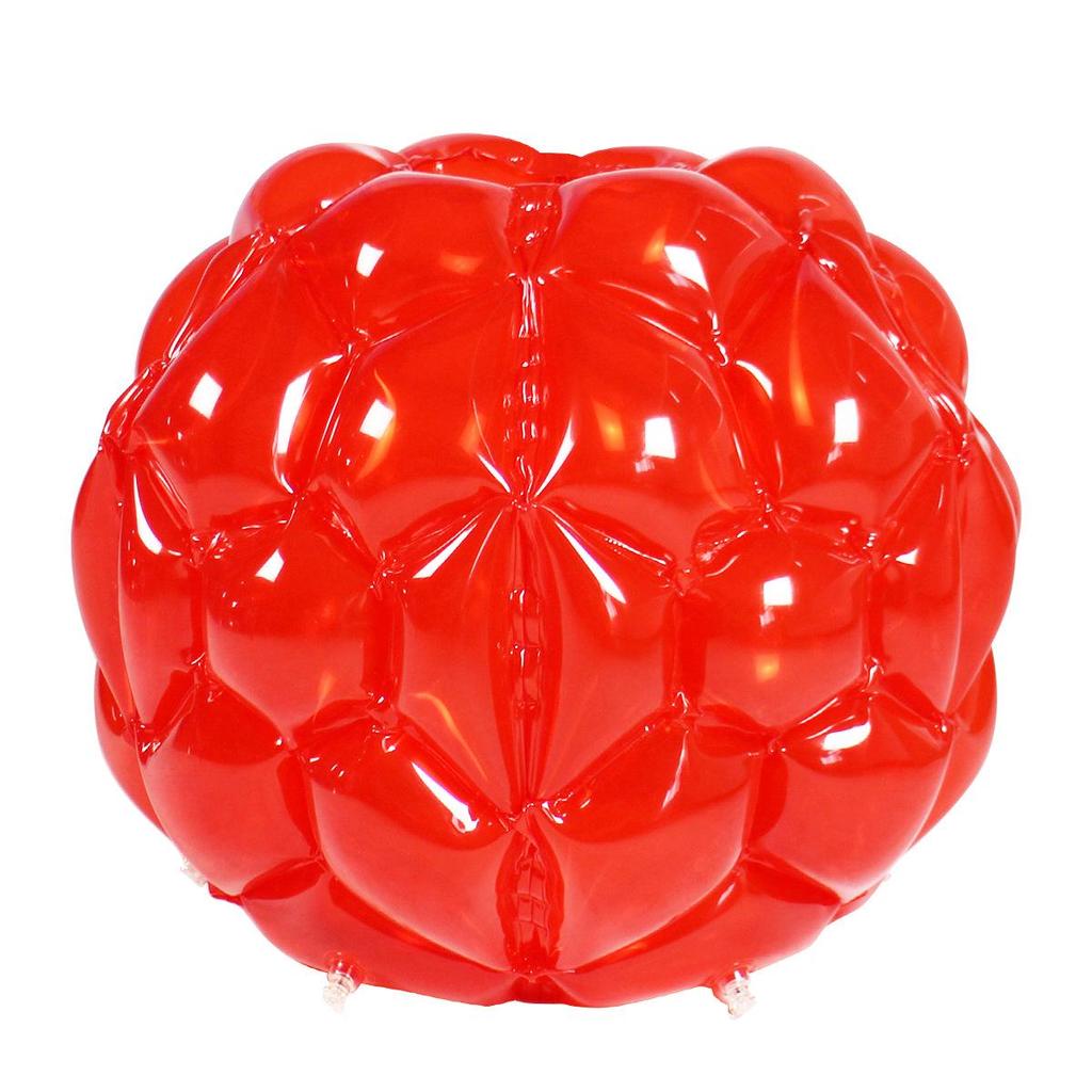 Red and Blue Inflatable PVC Bumper Ball for Kids – Zorb and Impact Toy Ball