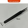 Precision Anti-static Stainless Steel Tweezers Set: Straight Tip, Bent Tip, Thickened, Pointed Tip, Bird's Nest Beauty Tweezers.