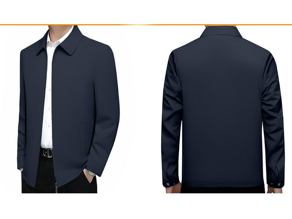 Men's Woodpecker Jacket: Lightweight, High-End Spring/Autumn Outerwear for Middle-Aged Executives (2025 New)