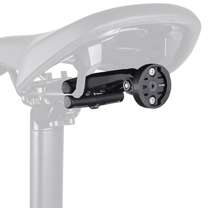 Fahrrad Schienen Rücklicht Halterung Sattelstützenmontage Code Tabelle Rahmen Lichthalter Stoßfestes Zubehör für Radar Sportkamera