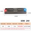 Low voltage switching power supply 12 V100 WLED light box power supply linear track power supply electrical equipment monitoring