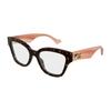 Optical Glasses [Available Prescriptions] Turtle 014 (tortoiseshell Frame/transparent Lens) 50-18-145 Dust Bag + Glasses Case (random Color)
