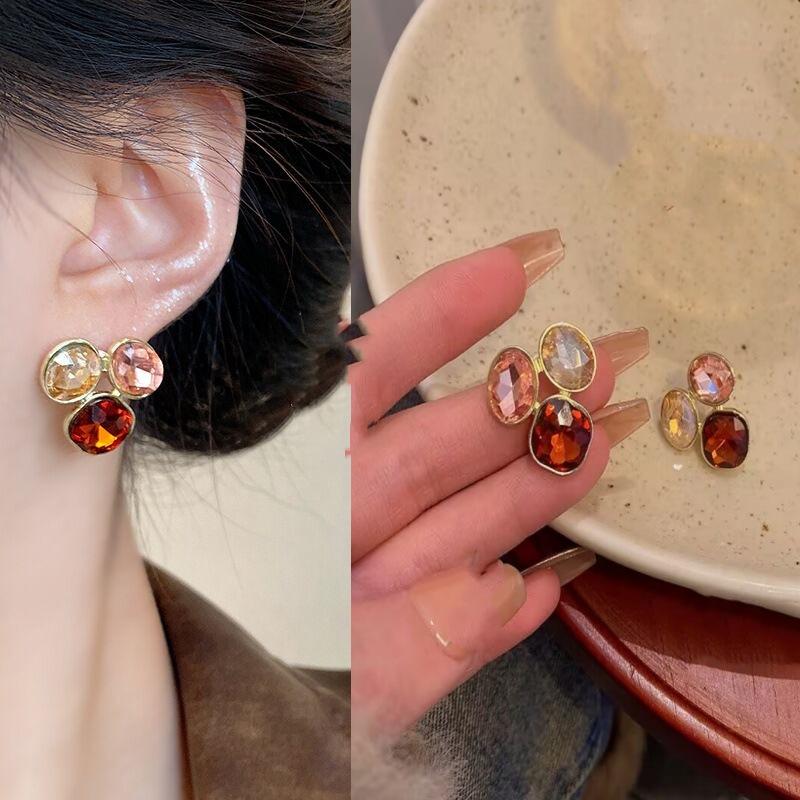 925 Silver Needle Geometric Pearl Earrings For Women Fashion Earrings Flowing Tassel Earrings Elegant Jewelry