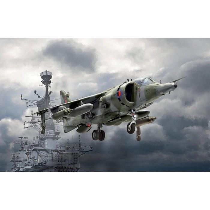 PLATZ Italeri 1/72 British Fighter Harrier GR.3 Falklands Plastic Model IT1401 Mold Color