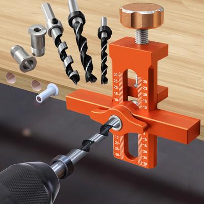 Aluminum Alloy Cabinet Door Installation  Assistant  Rebounding  Device Punching  Wardrobe Door Lifting Door  DIY Wooden Tool