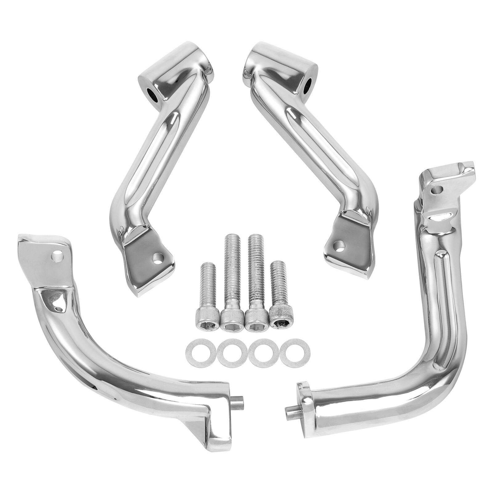 Motorcycle Driver Floorboard Footboard Mount Bracket Kit For Harley Touring Road King Road Glide 2017-2025