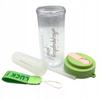Water Bottle Drink With Straw Durable With Graduated Filter 600 Ml