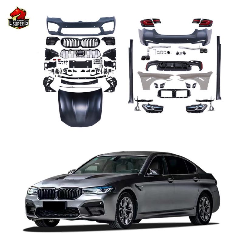 BMW 5 Series F10/F18 to G30 LCI/M5 MT Wide Body Kit Bumper (2021+)