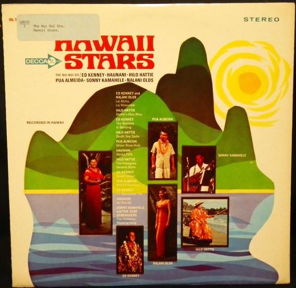 LP Record VARIOUS - Hawaii Stars DL74826 Decca 1967 US Country/Folk Used