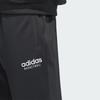 Adidas Knitted Sweatpants Men's Black Moderate Slim Fit Pants IC2415