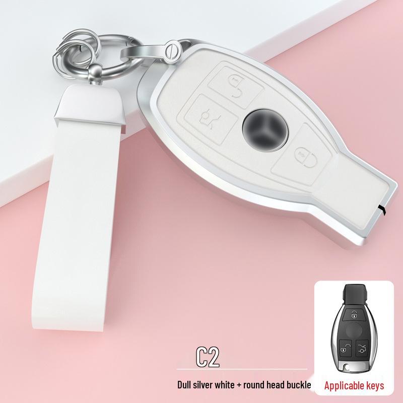 Mercedes Key Fob Protective Case: Fits E300L, C260L, A200L, GLC300L, GLE, and C200L Models