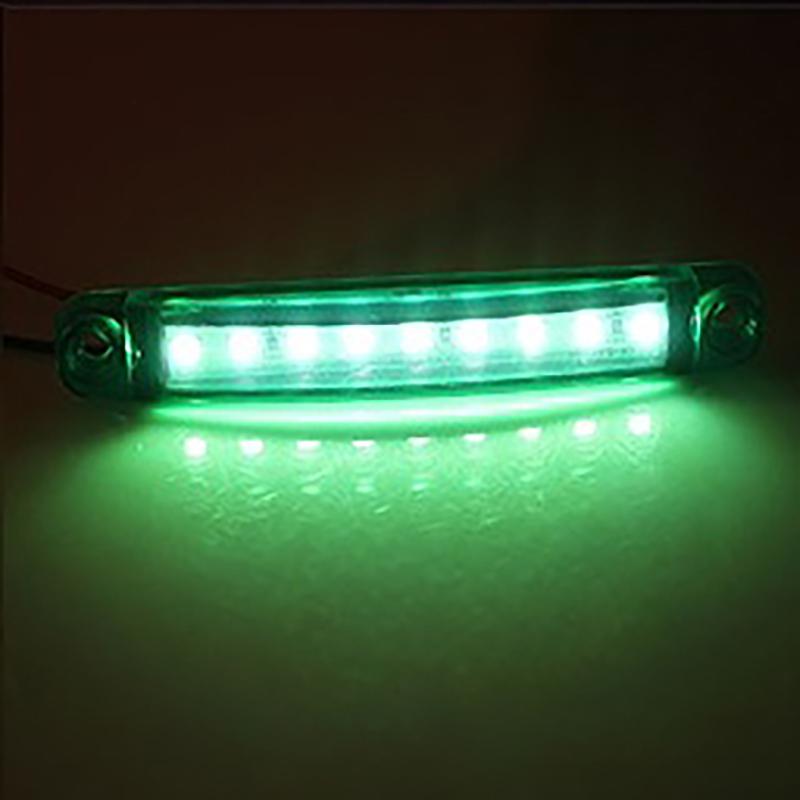 12V-24V Led Side Marker Indicator Car Lights Front Rear For Trucks Cab RV Trailer