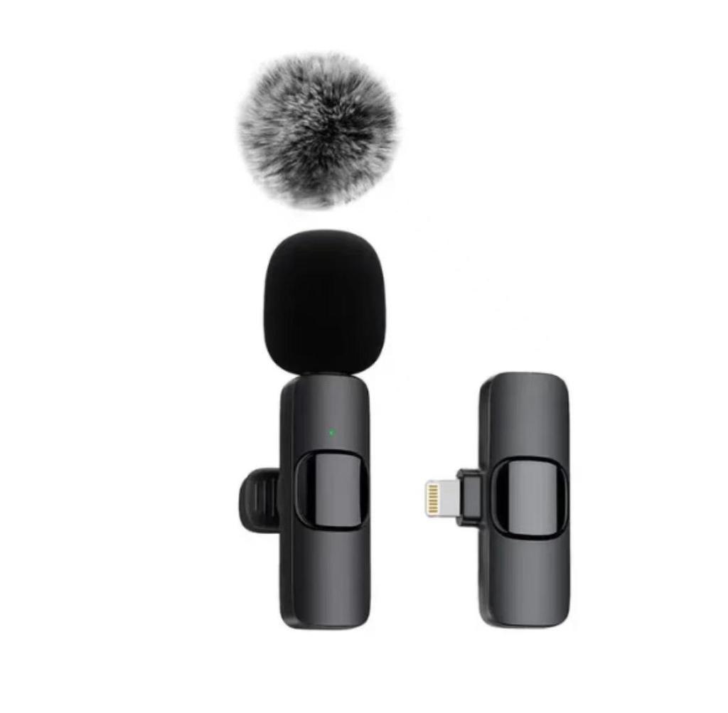 Portable Wireless Lavalier Microphone for Audio & Video Recording – Mini K1