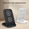 Foldable 15W Dual Coil Wireless Charger - Fast Charging for All Compatible Phones