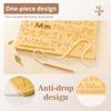 New Montessori Alphabet Learning Board Wooden Toys Children'S Early Education Toys Wooden Digital Alphabet Board Infant Gifts