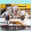 Lovely Long-eared Rabbit Keychain Plush Toy For Bags Bouquets And Gift Boxes