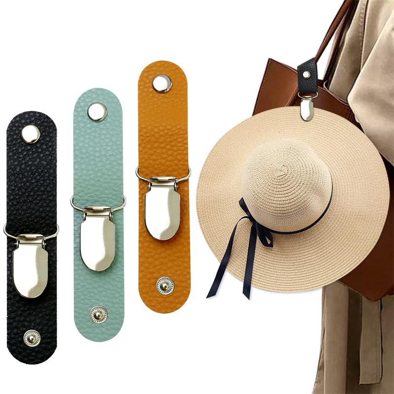 1/2pcs Bag Clip Outdoor Multifunctional Grabber Holder Hanger Straw Hat Clip Backpack Bag Fastener Buckles