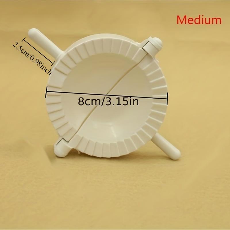 3-Piece Dumpling Mold Set - Quick-Press Plastic Clips for Perfect Dumplings - Easy-to-Use Kitchen Tool for Home Cooking