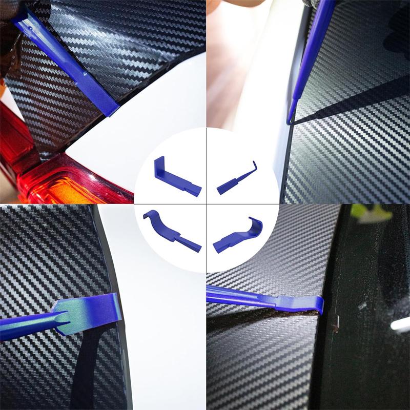 Window Film Tint Tools Large Felt Squeegee Safety Cutter Car Wrap Edge Trimming Squeegee Vinyl Wrap Tools Kit Decal Applicator