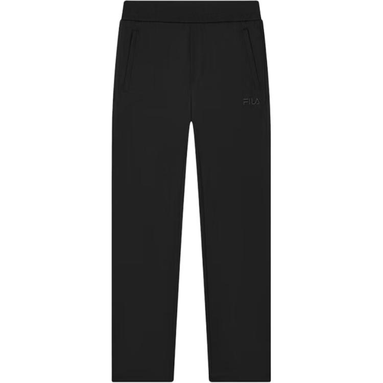 Fila Heritage Fashion Simple Basic Straight Casual Pants Men Bottoms Black F11M438602F-BK