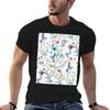 Painterly Pollinators T-Shirt Tough Fabric Work Tee