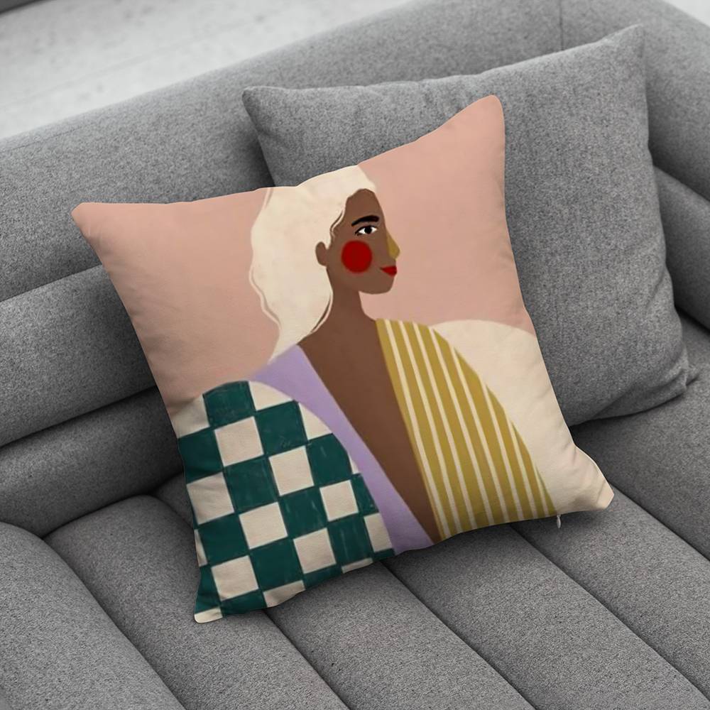 B-Bea Art Muller Pillow Case Pillowcase Home Sofa Cushions Car Cushions Pillowcover Office Pillowshell Pillow