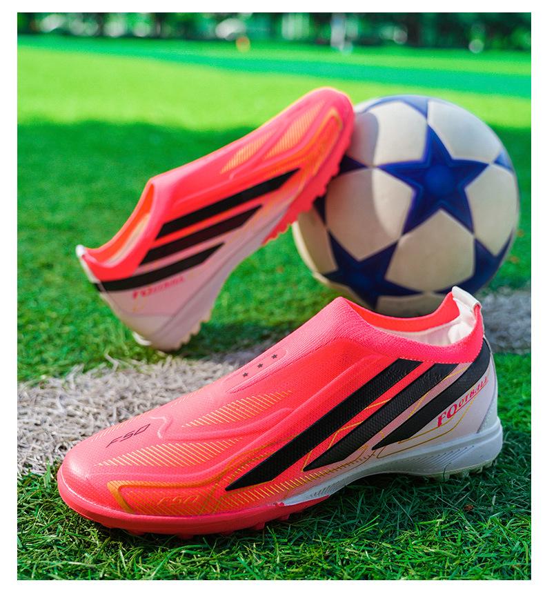 Men's Youth TF AG Long Spike Low-Top Artificial Grass Football Shoes