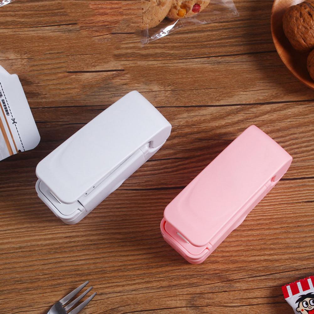 Vyhřívací stroj Ruční zavírací klip Pájení Přenosná mini termální žehlička na balíčky Vakuové těsnění Plastové zavírací sáček Spořič jídla