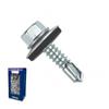 BOX SCREW DRILL DIN 7504-K WITH WASHER P-16 ZINC PLATED LENGTH R/SHEET METAL 38mm Ø SHEET METAL THREAD 6.3mm