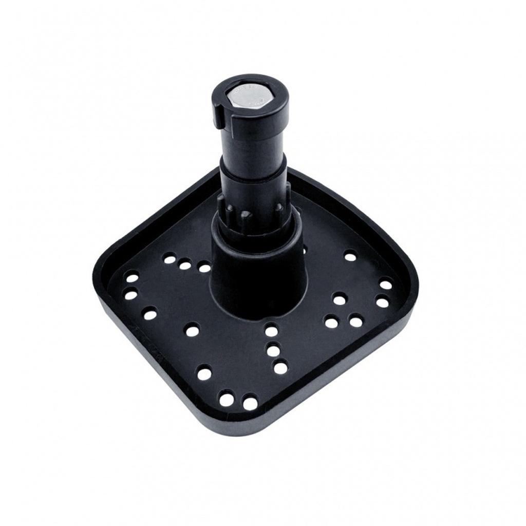 5asd 360 Degree Rotation Fish Finder Holder Kayak Fishfinder Mounting Plate Fish Finder Mount Base Mount Fish Finder Bracket