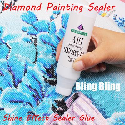 60 ml Diamant-Malerei-Versiegelung, schnell trocknender DIY-Konservierer für 5D-Diamant-Malerei-Puzzle-Sets