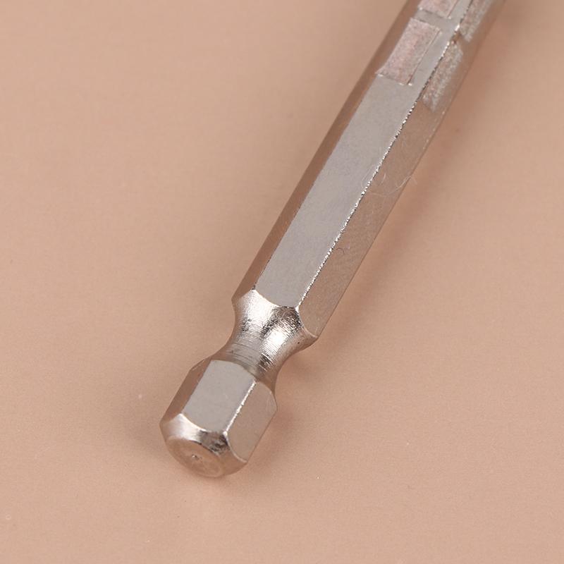 6 Pcs Stainless Steel Pipe Cleaning Brush Set 1/4" Hexagonal Bar Twisted Wire Hole Brush Cleaning Brush Bristle Wire Brush Hole