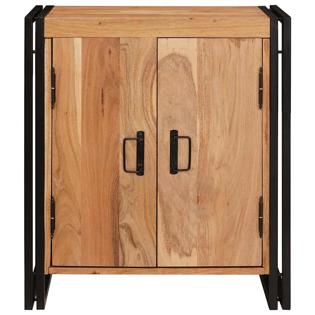 Nightstand Brown 66 x 35 x 76 cm Solid Acacia Wood