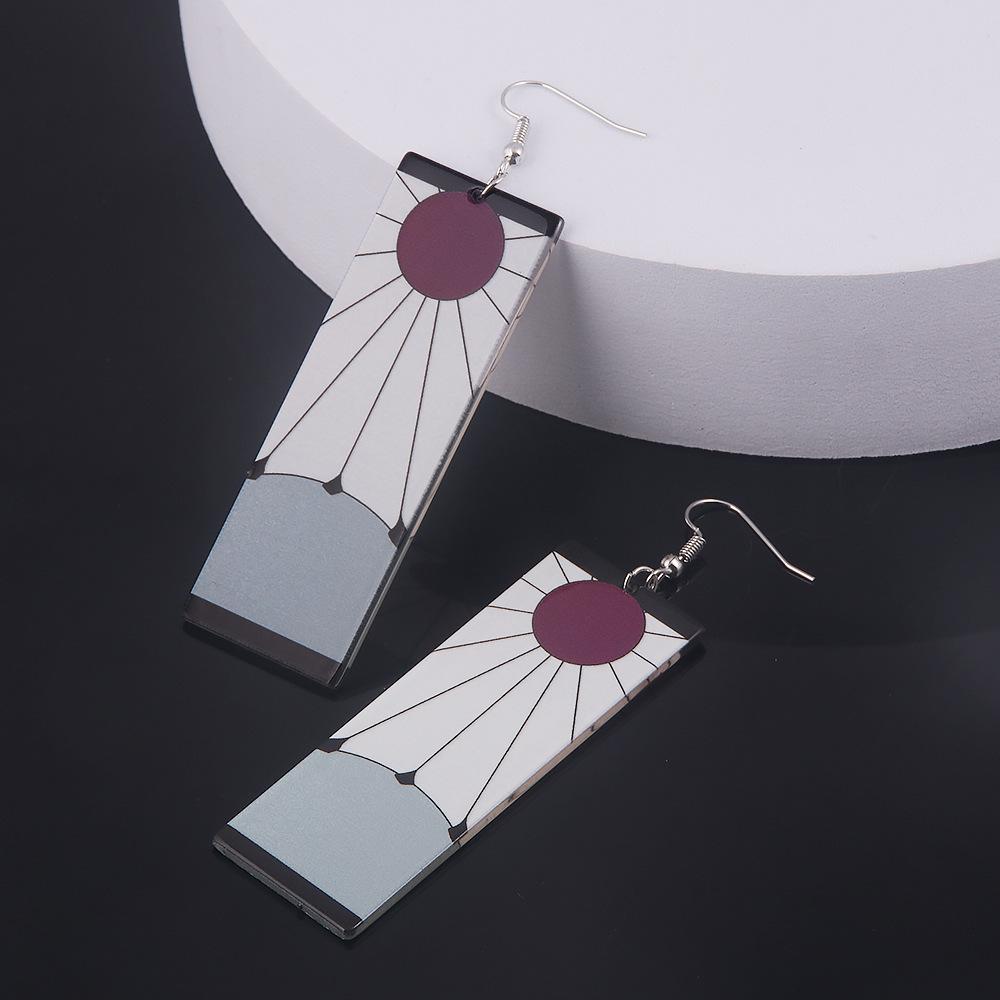 Buy Anime Acrylic Drop Earrings Demon Slayer Kimetsu no Yaiba Blade of  Ghost Earings For Women Men Cosplay Jewelry Accessories Gift at affordable  prices — free shipping, real reviews with photos — Joom