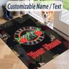 Custom Text Printed Rug Guns N’ Roses Non Slip Floor Carpet For Home Room Decor