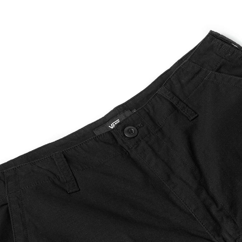 Vans Comfortable Woven Solid Color Versatile Work Style Casual Pants Men bottoms Black VN000M2ABLK