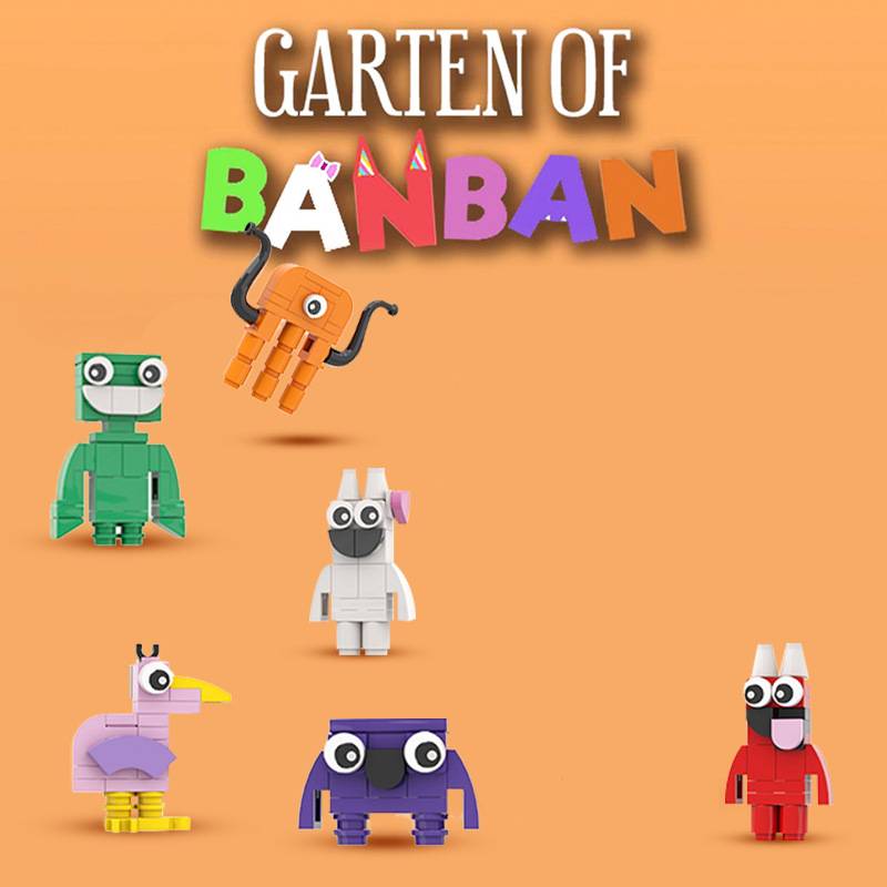 Banban Ganten Of Horror Game Building Blocks Childrens Educational Set Toys
